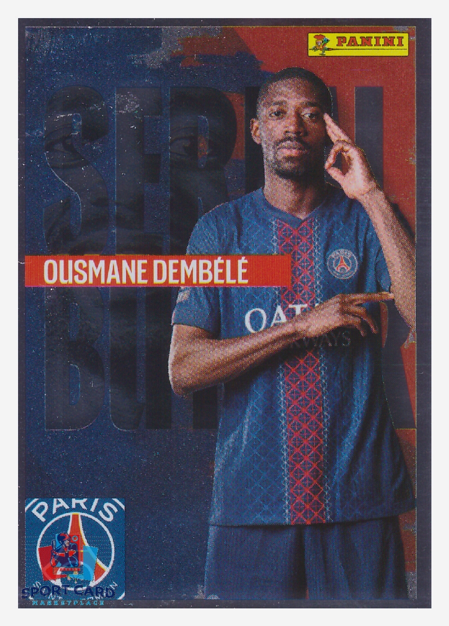 Panini Foot 2026 - Metal - Ousmane Dembélé (Serial Buteur) / Paris Saint-Germain #427