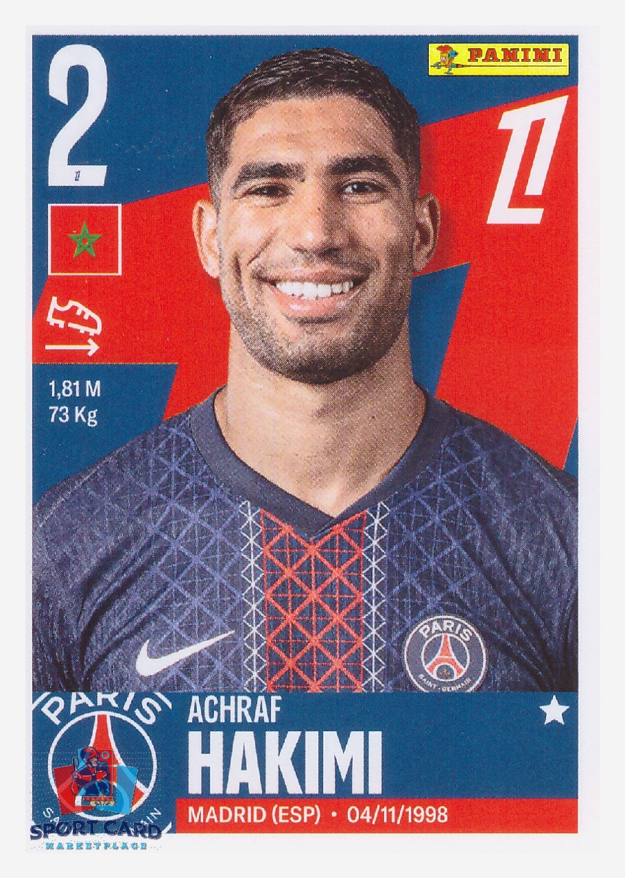 Panini Foot 2026 - Achraf Hakimi / Paris Saint-Germain #433
