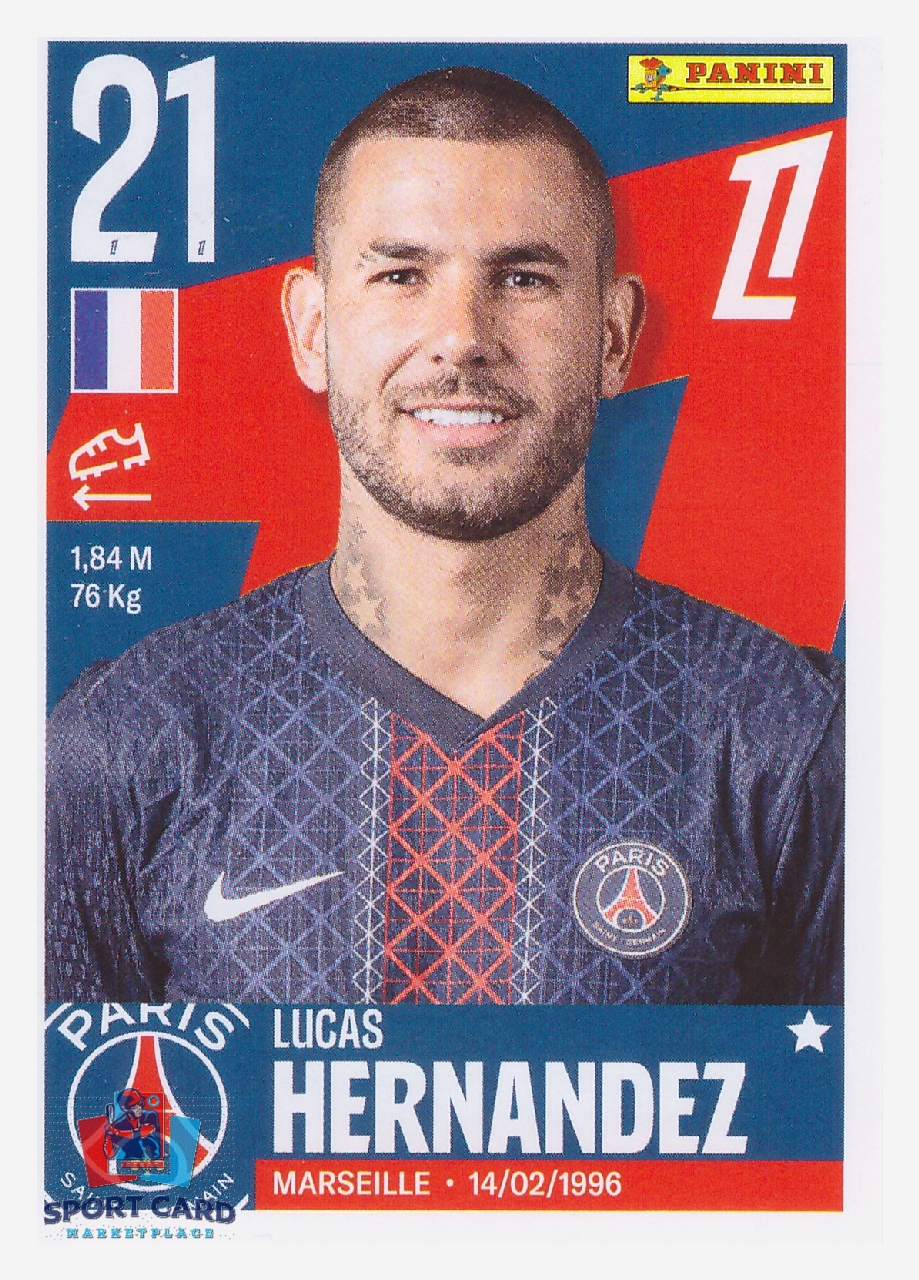 Panini Foot 2026 - Lucas Hernández / Paris Saint-Germain #434