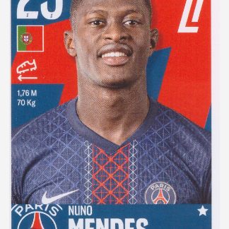 Panini Foot 2026 - Nuno Mendes / Paris Saint-Germain #437