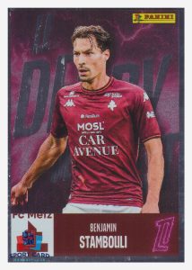 Panini Foot 2026 - Metal - Benjamin Stambouli / Le Derby de l'Est #453