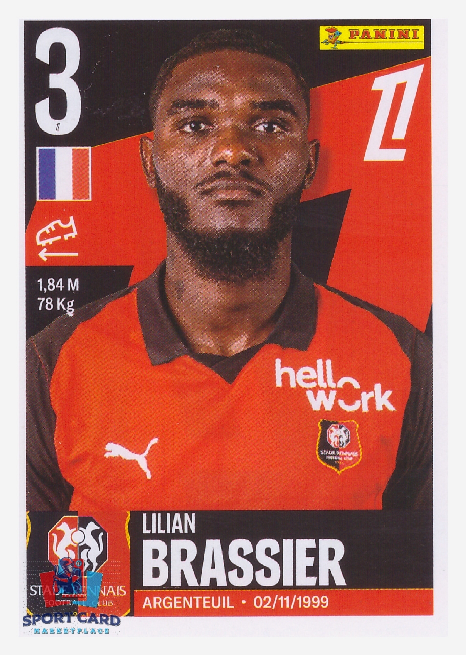 Panini Foot 2026 - Lilian Brassier / Stade Rennais FC #467