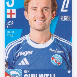 Panini Foot 2026 - Ben Chilwell / RC Strasbourg Alsace #495