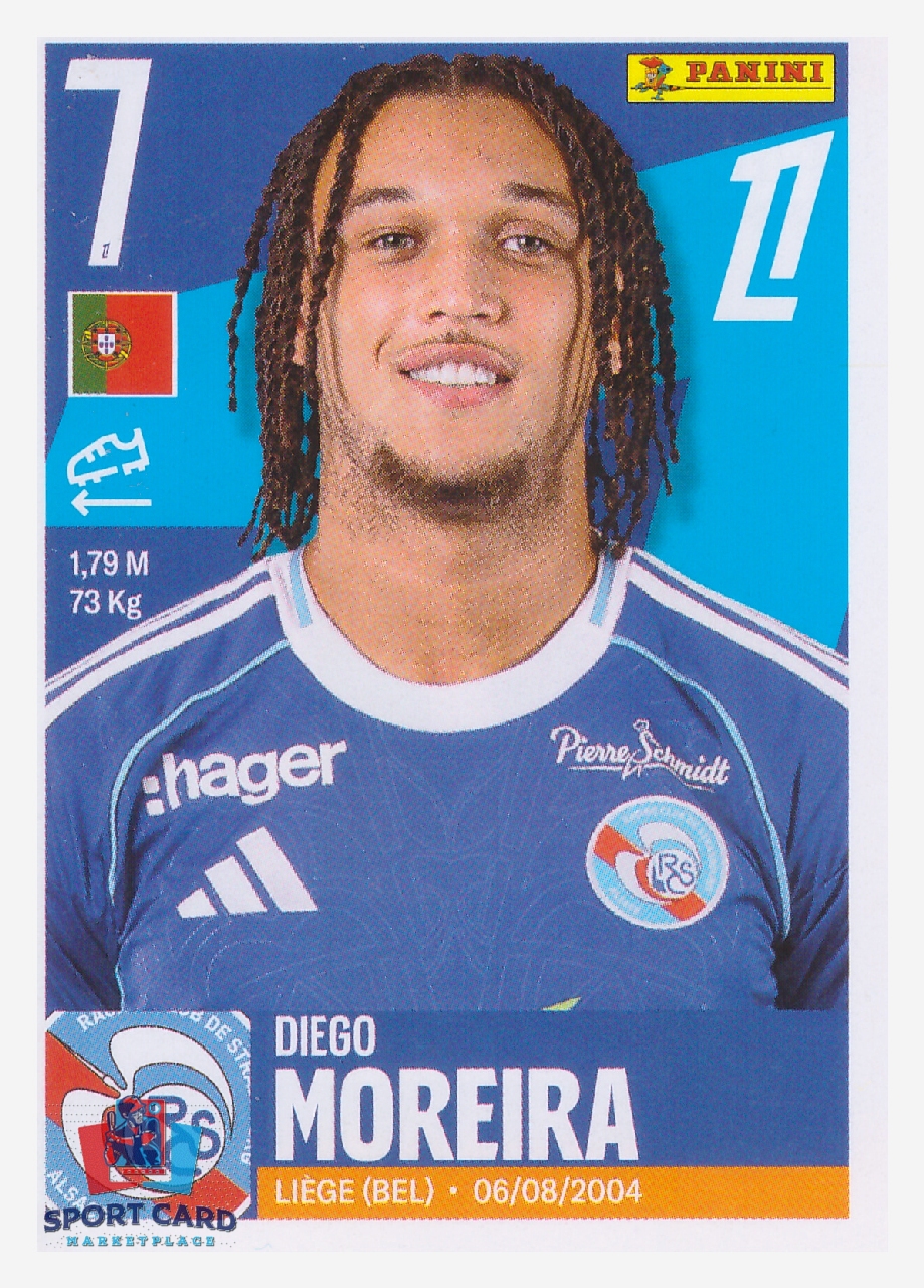 Panini Foot 2026 - Diego Moreira / RC Strasbourg Alsace #506