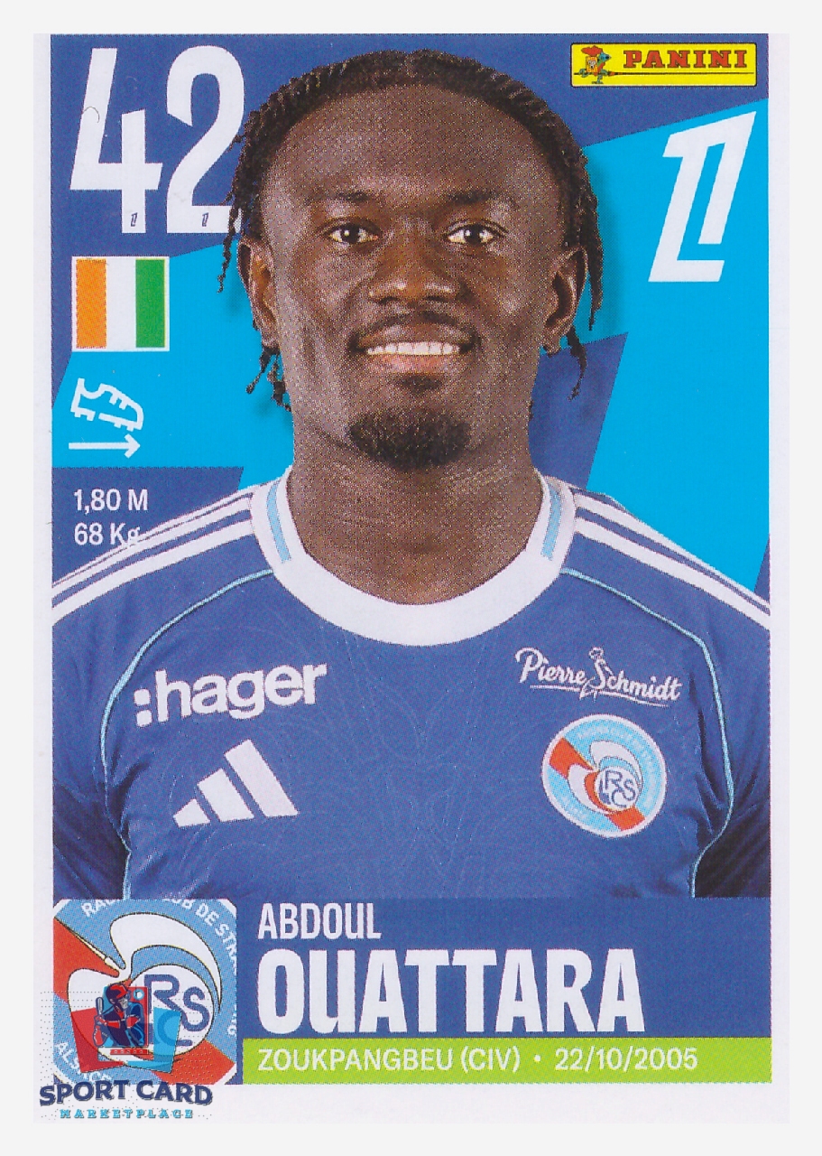Panini Foot 2026 - Abdoul Ouattara / RC Strasbourg Alsace #512