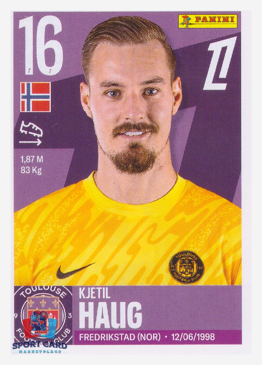 Panini Foot 2026 - Kjetil Haug / Toulouse FC #520