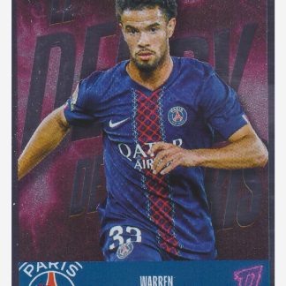 Panini Foot 2026 - Metal - Warren Zaïre-Emery / Le Derby de Paris #543