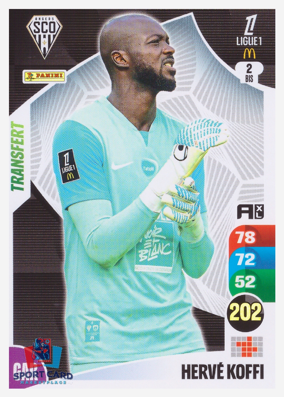 Panini Adrenalyn XL 2025-26 - Transfert - Hervé Koffi / Angers SCO #2 bis
