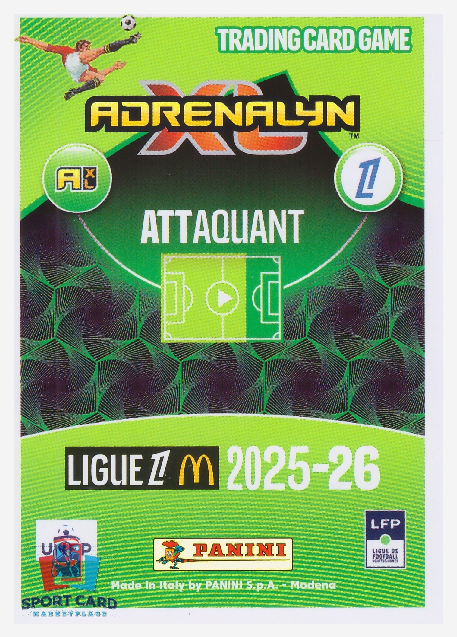 Panini Adrenalyn XL 2025-26 - Transfert - Ibrahim Osman / AJ Auxerre #32 bis