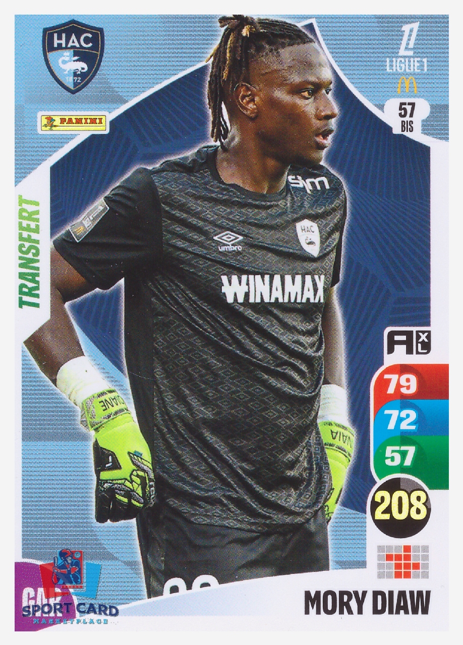 Panini Adrenalyn XL 2025-26 - Transfert - Mory Diaw / Le Havre AC #57 bis