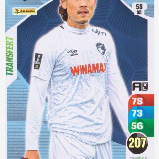 Panini Adrenalyn XL 2025-26 - Transfert - Auimu Seko / Le Havre AC #58 bis
