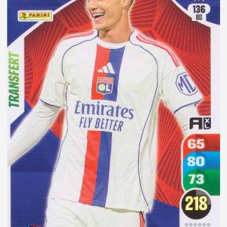 Panini Adrenalyn XL 2025-26 - Transfert - Adam Karabec / Olympique Lyonnais #136 bis
