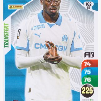 Panini Adrenalyn XL 2025-26 - Transfert - Timothy Weah / Olympique de Marseille #162 bis