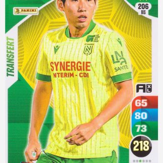 Panini Adrenalyn XL 2025-26 - Transfert - Hyun-Seok Hong / FC Nantes #206 bis