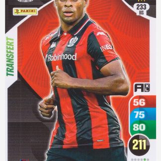 Panini Adrenalyn XL 2025-26 - Transfert - Kevin Carlos / OGC Nice #233 bis