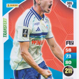 Panini Adrenalyn XL 2025-26 - Transfert - Joaquin Panichelli / RC Strasbourg Alsace #305 bis