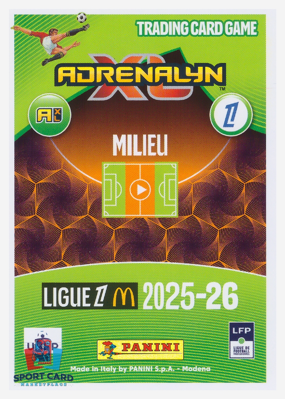 Panini Adrenalyn XL 2025-26 - Diamant - Louis Mouton / Angers SCO #442