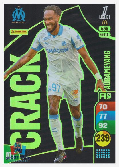 PANINI FOOTBALL 77 Olympiques DE Marseille N°141