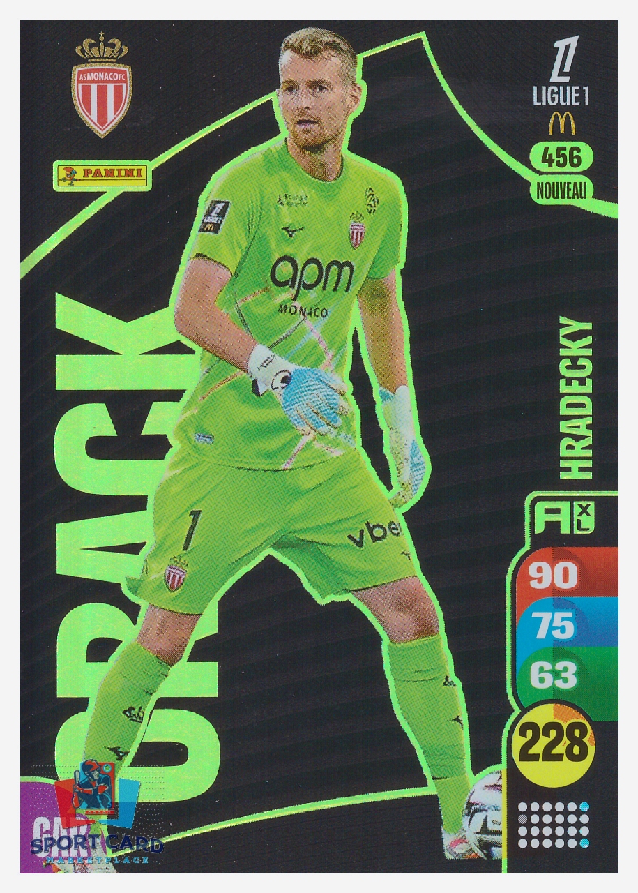 Panini Adrenalyn XL 2025-26 - Crack - Lukáš Hrádecký / AS Monaco FC #456