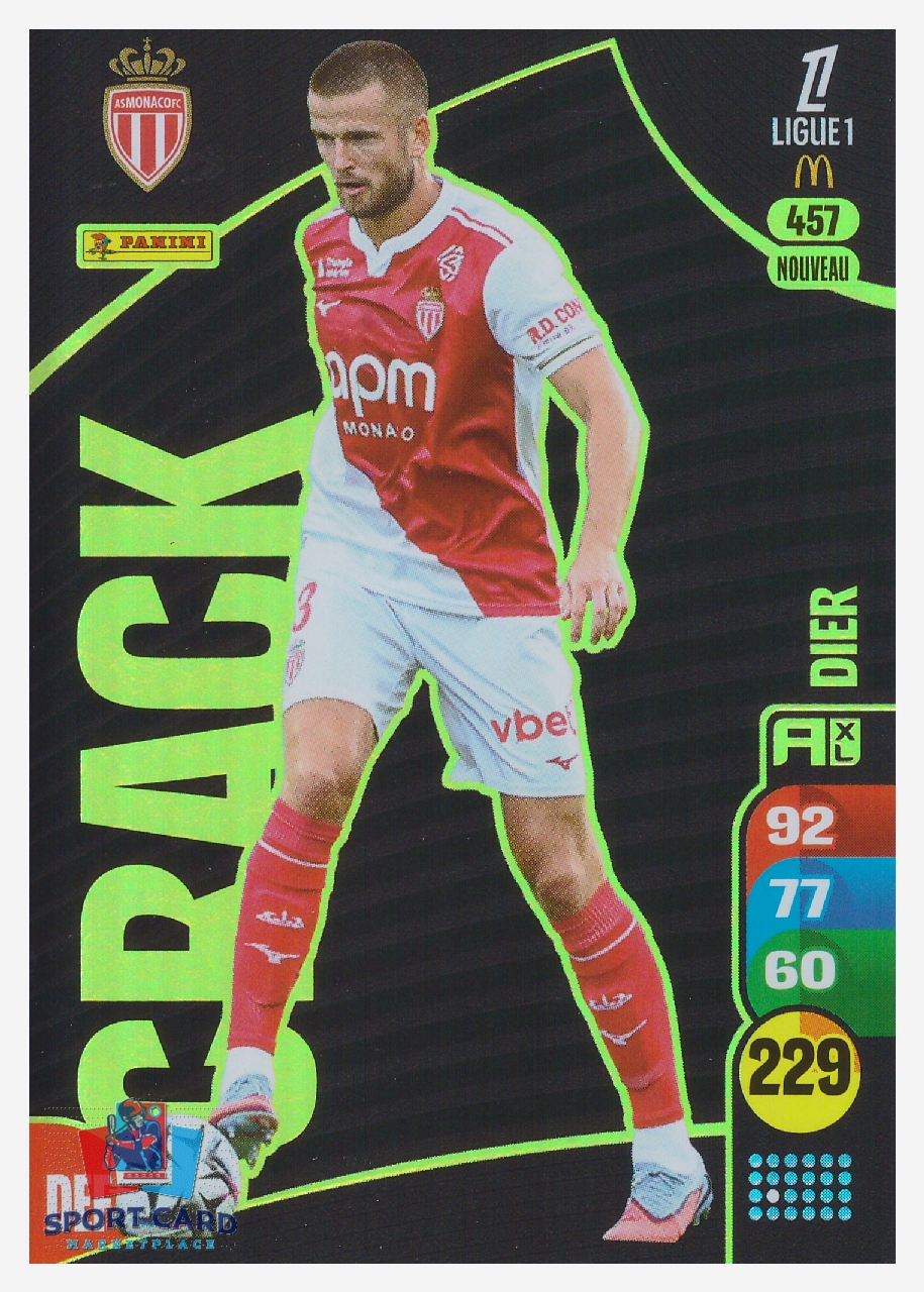 Panini Adrenalyn XL 2025-26 - Crack - Eric Dier / AS Monaco FC #457