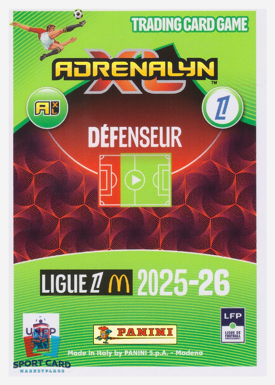 Panini Adrenalyn XL 2025-26 - Crack - Eric Dier / AS Monaco FC #457 – Image 2