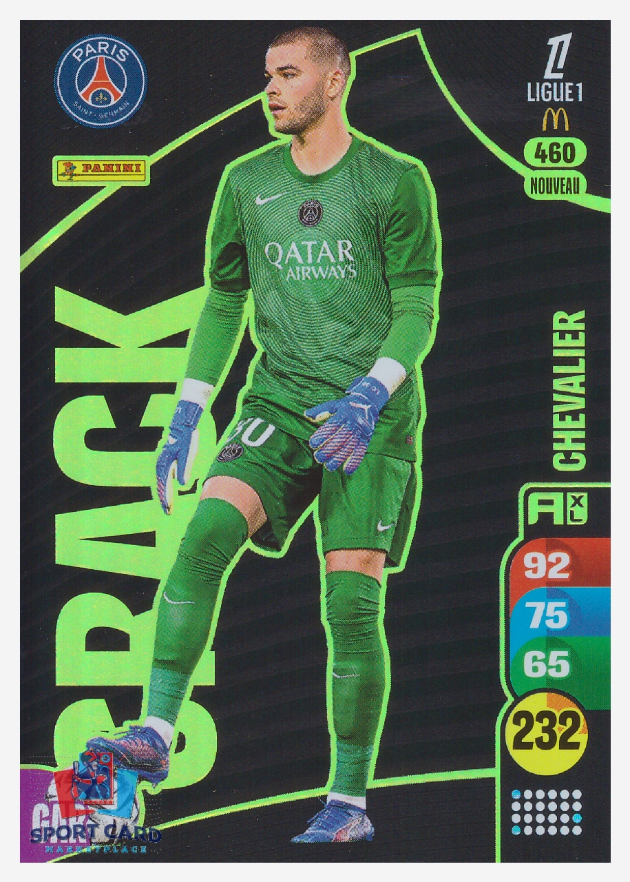 Panini Adrenalyn XL 2025-26 - Crack - Lucas Chevalier / Paris Saint-Germain #460