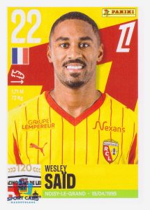 Panini Foot 2026 - Wesley Saïd / RC Lens #150