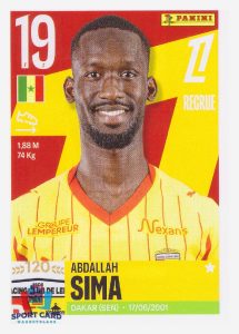 Panini Foot 2026 - Abdallah Sima / RC Lens #151
