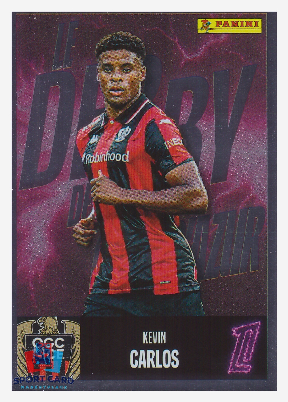 Panini Foot 2026 - Metal - Kevin Carlos / Le Derby du Sud #187