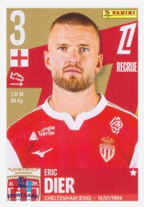 Panini Foot 2026 - Eric Dier / AS Monaco #314