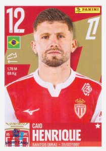 Panini Foot 2026 - Caio Henrique / AS Monaco #315
