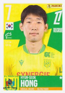 Panini Foot 2026 - Hyun-seok Hong / FC Nantes #350