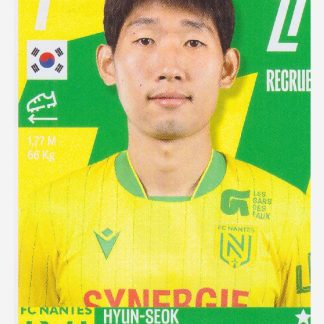 Panini Foot 2026 - Hyun-seok Hong / FC Nantes #350