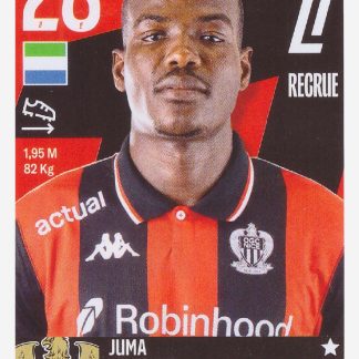 Panini Foot 2026 - Juma Bah / OGC Nice #376