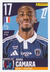 Panini Foot 2026 - Adama Camara / Paris FC #411
