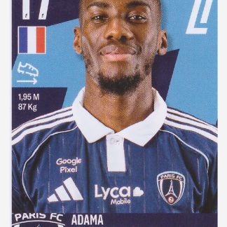 Panini Foot 2026 - Adama Camara / Paris FC #411