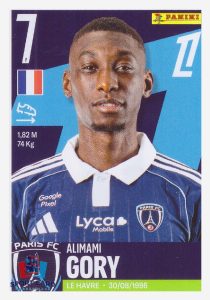 Panini Foot 2026 - Alimami Gory / Paris FC #418