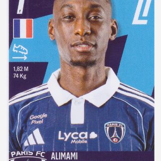 Panini Foot 2026 - Alimami Gory / Paris FC #418