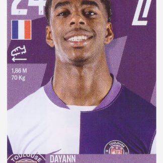 Panini Foot 2026 - Dayann Methalie / Toulouse FC #525