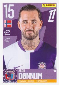 Panini Foot 2026 - Aron Dønnum / Toulouse FC #529