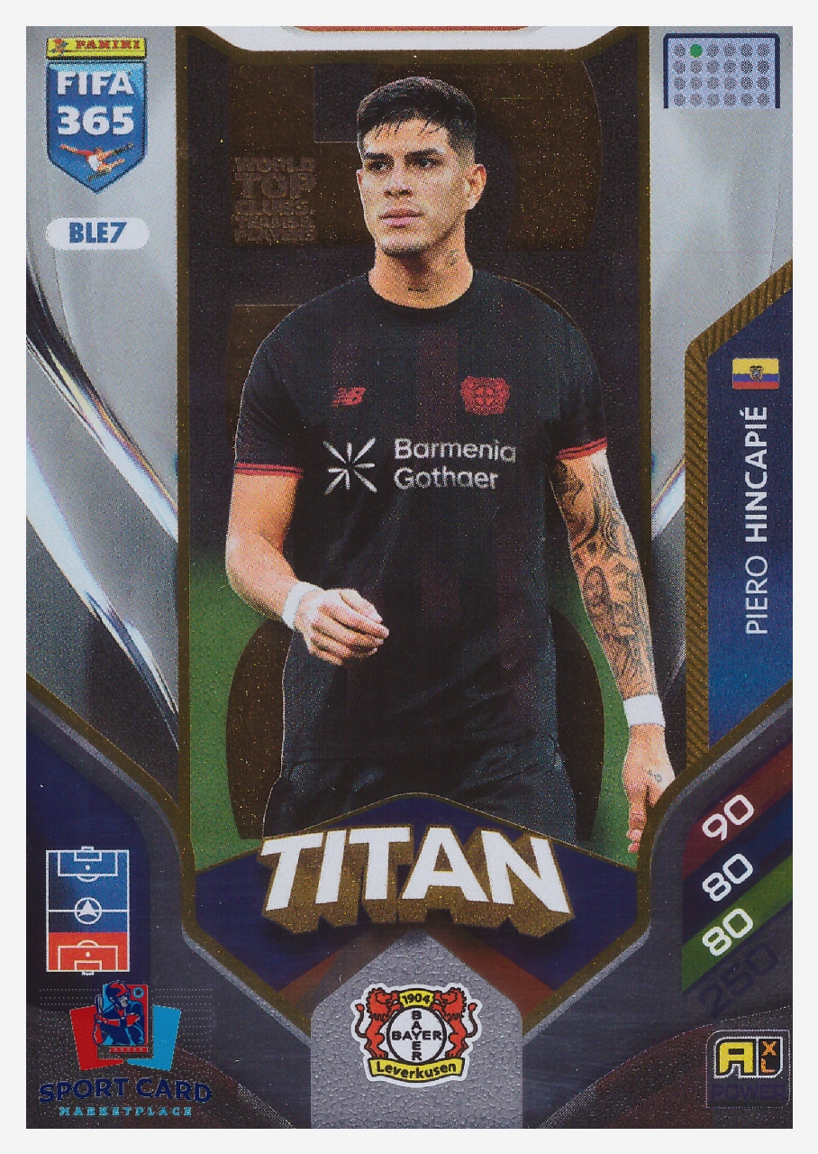 Panini Adrenalyn FIFA 365 2026 - Piero Hincapié / Bayer 04 Leverkusen #BLE7