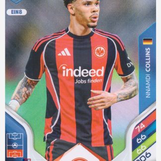 Panini Adrenalyn FIFA 365 2026 - Nnamdi Collins / Eintracht Frankfurt #EIN8