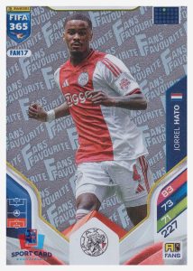 Panini Adrenalyn FIFA 365 2026 - Jorrel Hato / AFC Ajax #FAN17