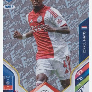 Panini Adrenalyn FIFA 365 2026 - Jorrel Hato / AFC Ajax #FAN17