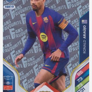 Panini Adrenalyn FIFA 365 2026 - Ronald Araújo / FC Barcelona #FAN19