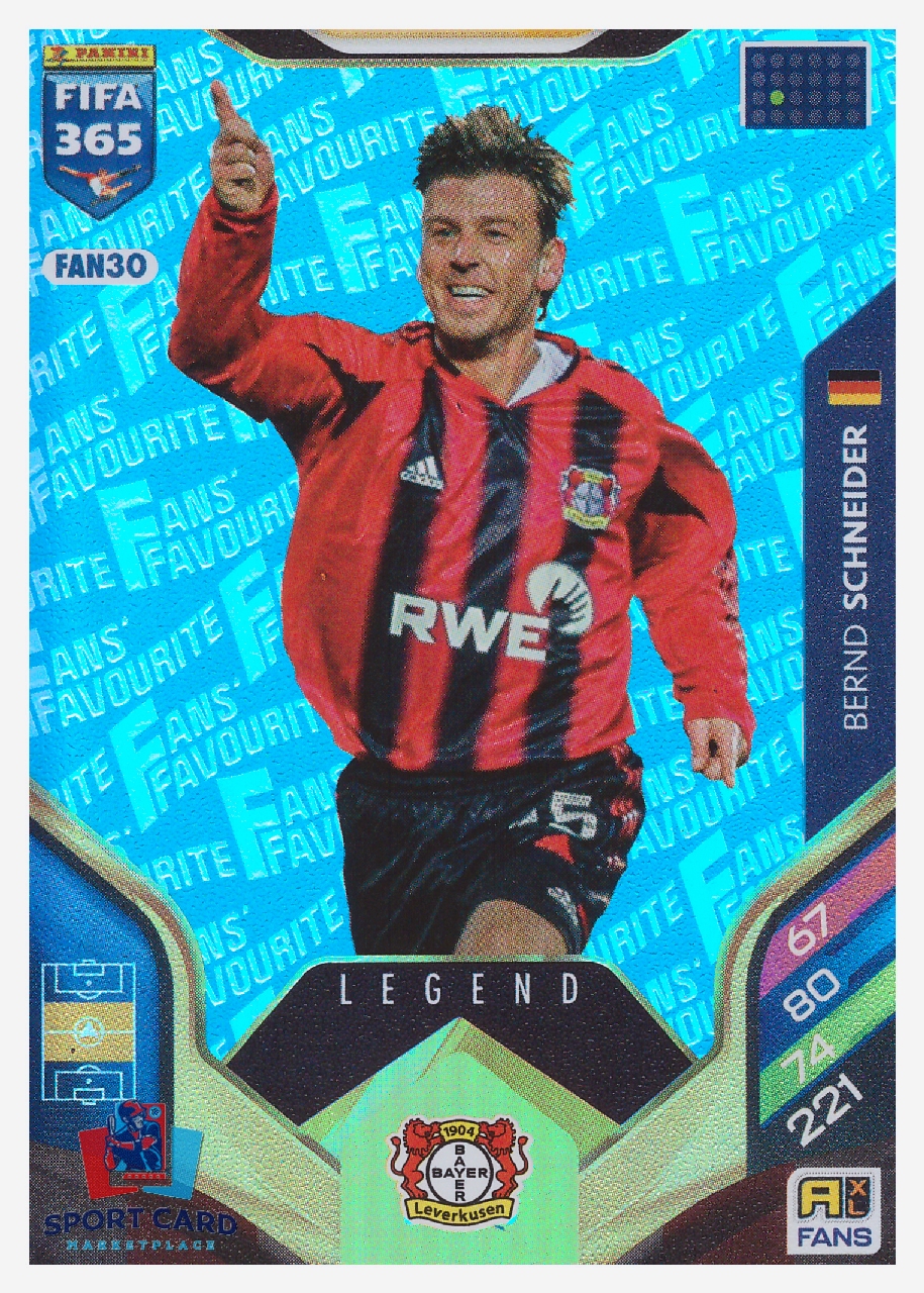 Panini Adrenalyn FIFA 365 2026 - Bernd Schneider / Bayer 04 Leverkusen #FAN30