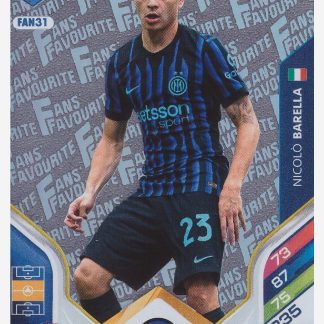 Panini Adrenalyn FIFA 365 2026 - Nicolò Barella / FC Internazionale Milano #FAN31