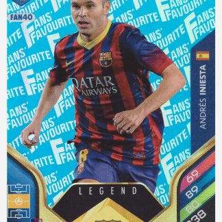 Panini Adrenalyn FIFA 365 2026 - Andrés Iniesta / FC Barcelona #FAN40