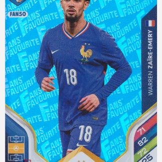 Panini Adrenalyn FIFA 365 2026 - Warren Zaïre-Emery / France #FAN50