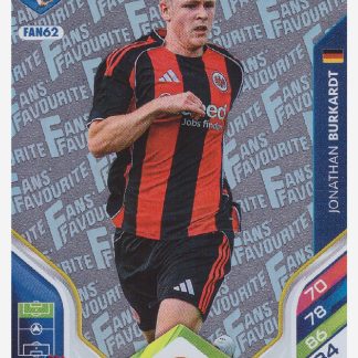 Panini Adrenalyn FIFA 365 2026 - Jonathan Burkardt / Eintracht Frankfurt #FAN62